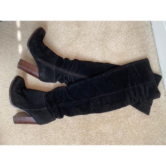 Kurt Geiger Over The Knee Suede Boots 